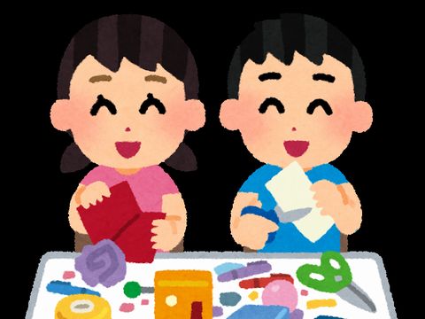 手作り作業風景図